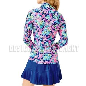 NWT Lilly Pulitzer Justine half zip Seen & Herd